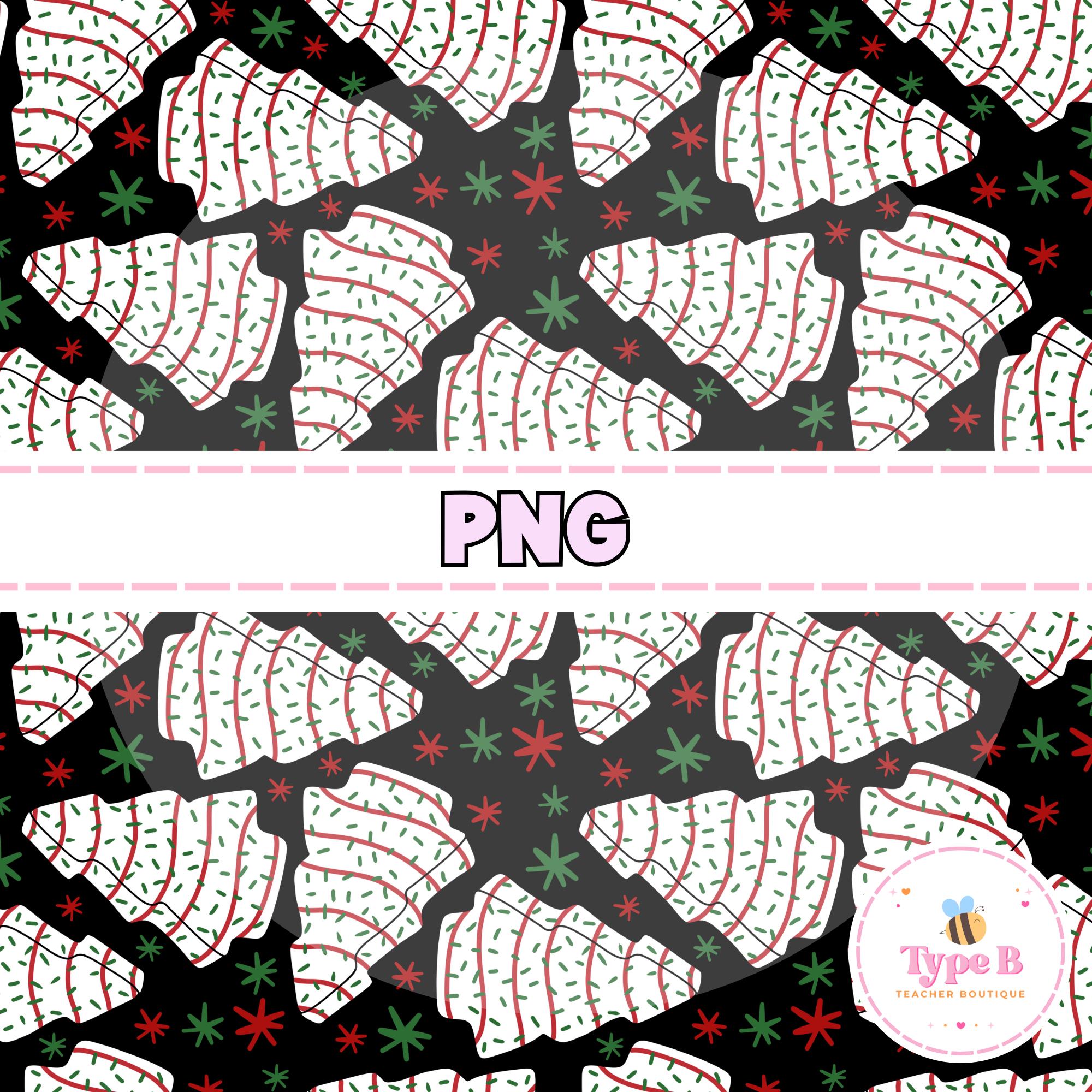 Christmas Seamless Paper Digital Paper Cute Digital Paper Seamless Design 300 DPI (Instant Download)