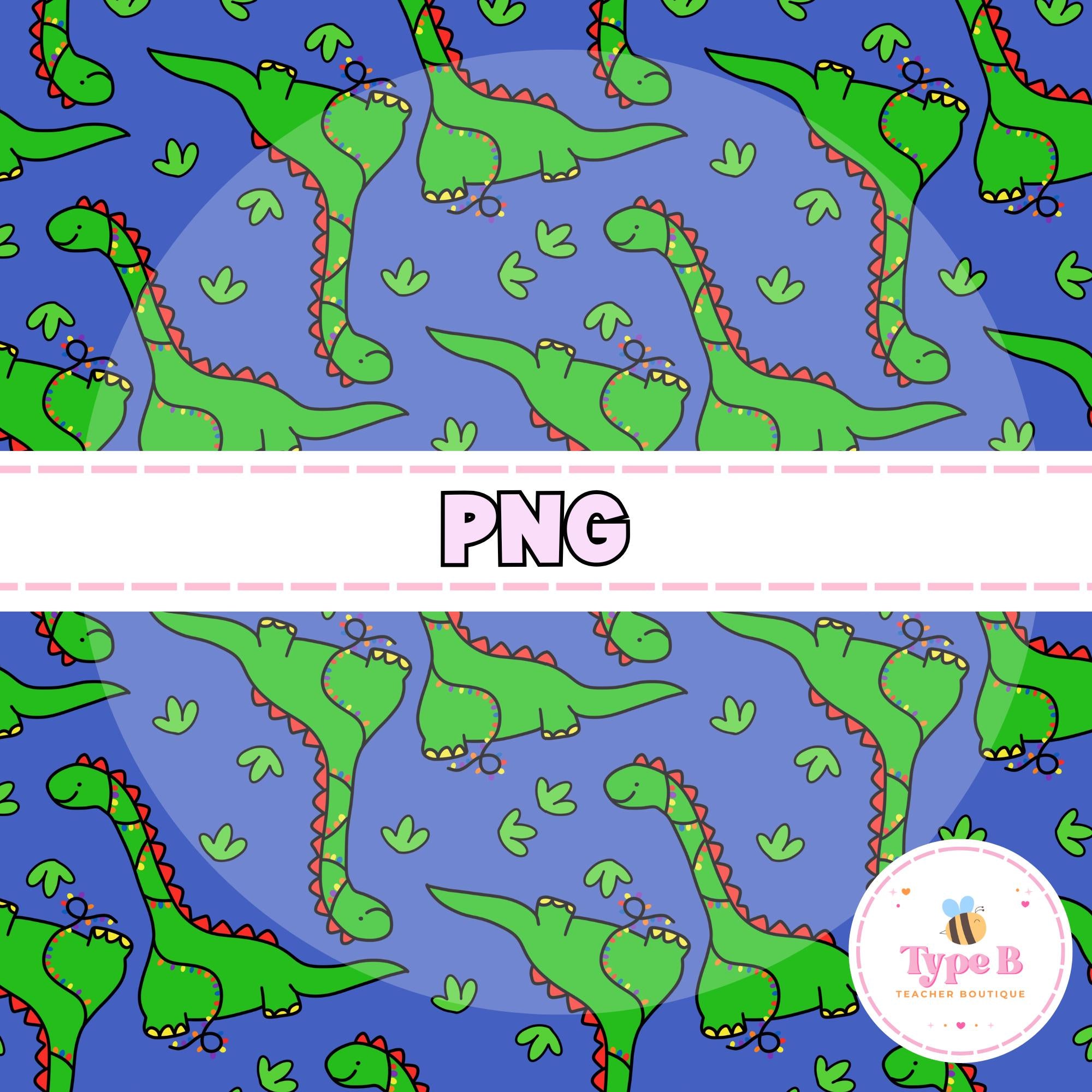 Christmas Seamless Paper Christmas Dinosaur Seamless Digital Paper Cute Digital Paper Seamless Design 300 DPI (Instant Download)